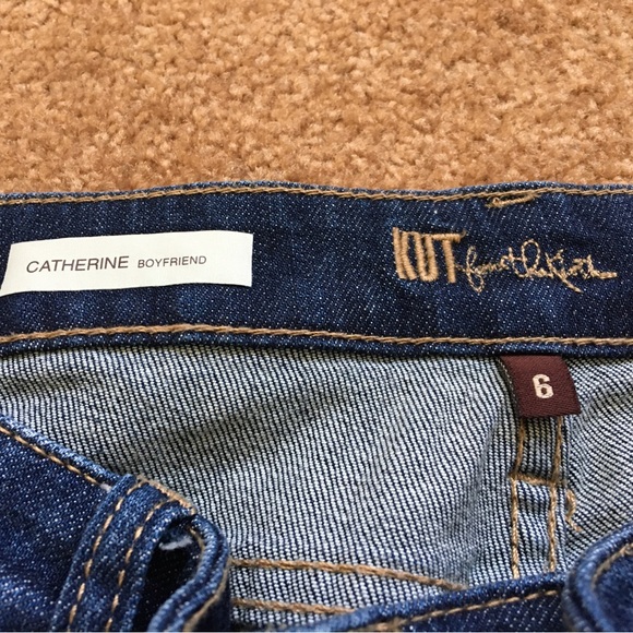 Kut from the Kloth womens Jeans 6 (29.5 Inseam) Catherine Boyfriend Denim Pants - Picture 4 of 8